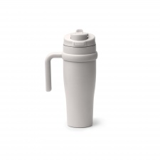 KALAM - Kubek termiczny (900ml) ze słomką, wykonany ze stali nierdzewnej z recyklingu