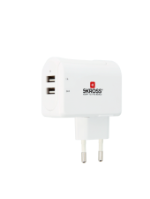 EU USB CHARGER 2 PORT - Ładowarka sieciowa - 2 porty