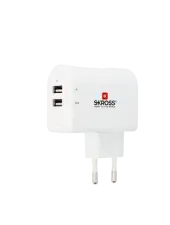 EU USB CHARGER 2 PORT - Ładowarka sieciowa - 2 porty