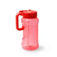 METZER - Bidon z PETG ze słomką i uchwytem, 1,5l