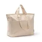 TONGA - Torba z bawełny z recyklingu z podwójnymi uchwytami, 420 g/m²