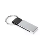 BOULER - Metalowy brelok z paskiem z PU